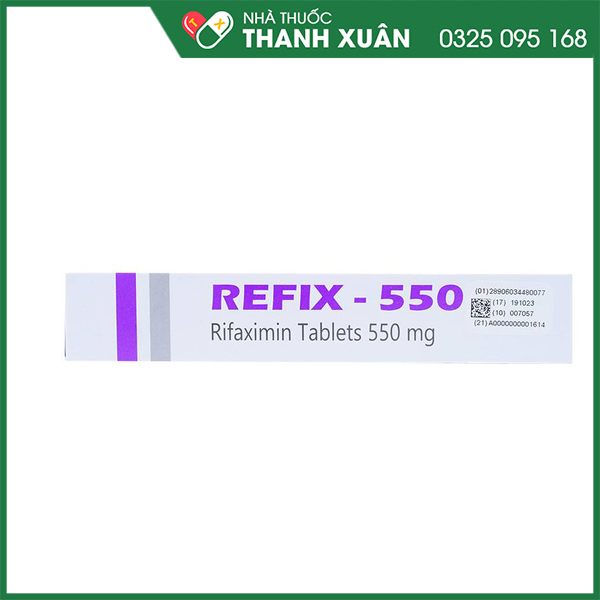 Refix-550 điều trị ruột kích thích